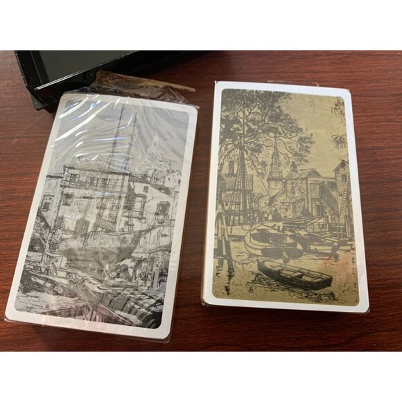 Vintage Playing Cards Lionel Barrymore Art Treasures Dual Card Deck in Box - Picture 7 of 7